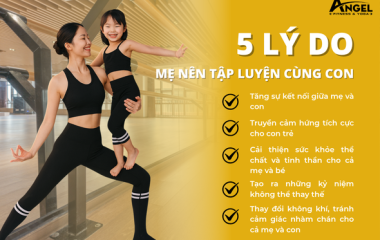 5 lý do mẹ nên tập luyện cùng con thay vì chỉ ngồi quan sát